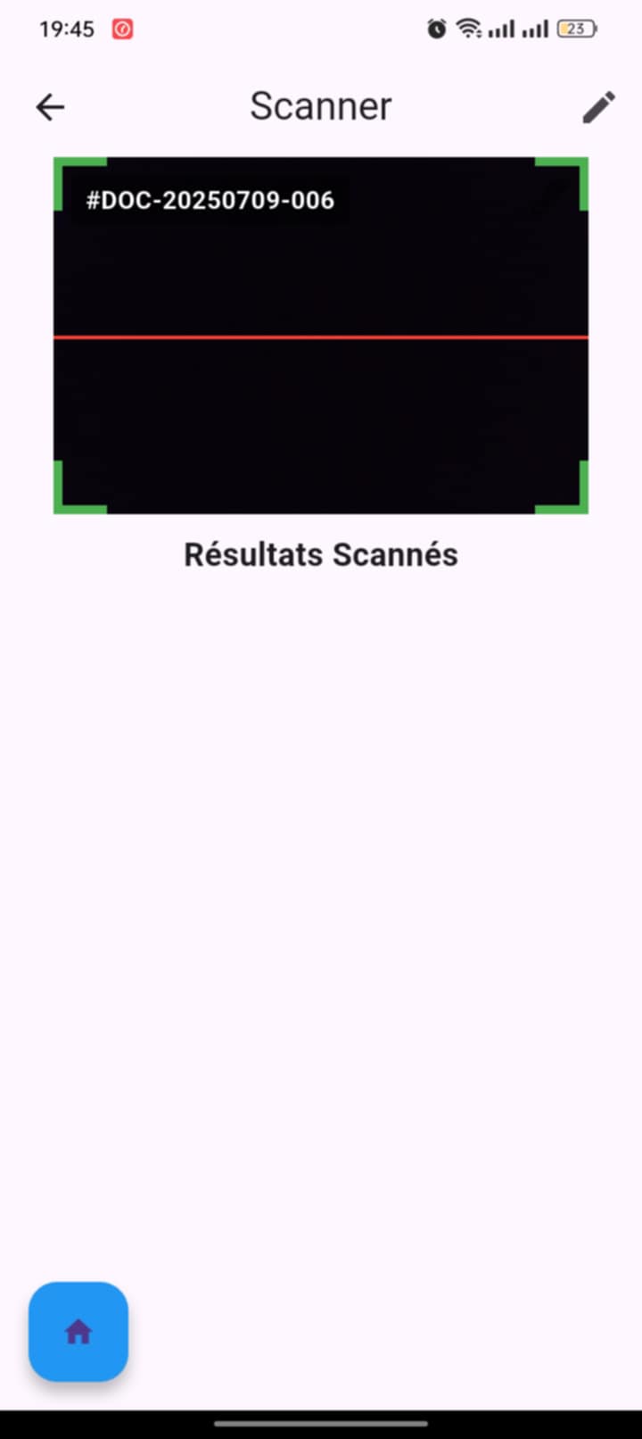 Page de scan WonderTech-Scanner
