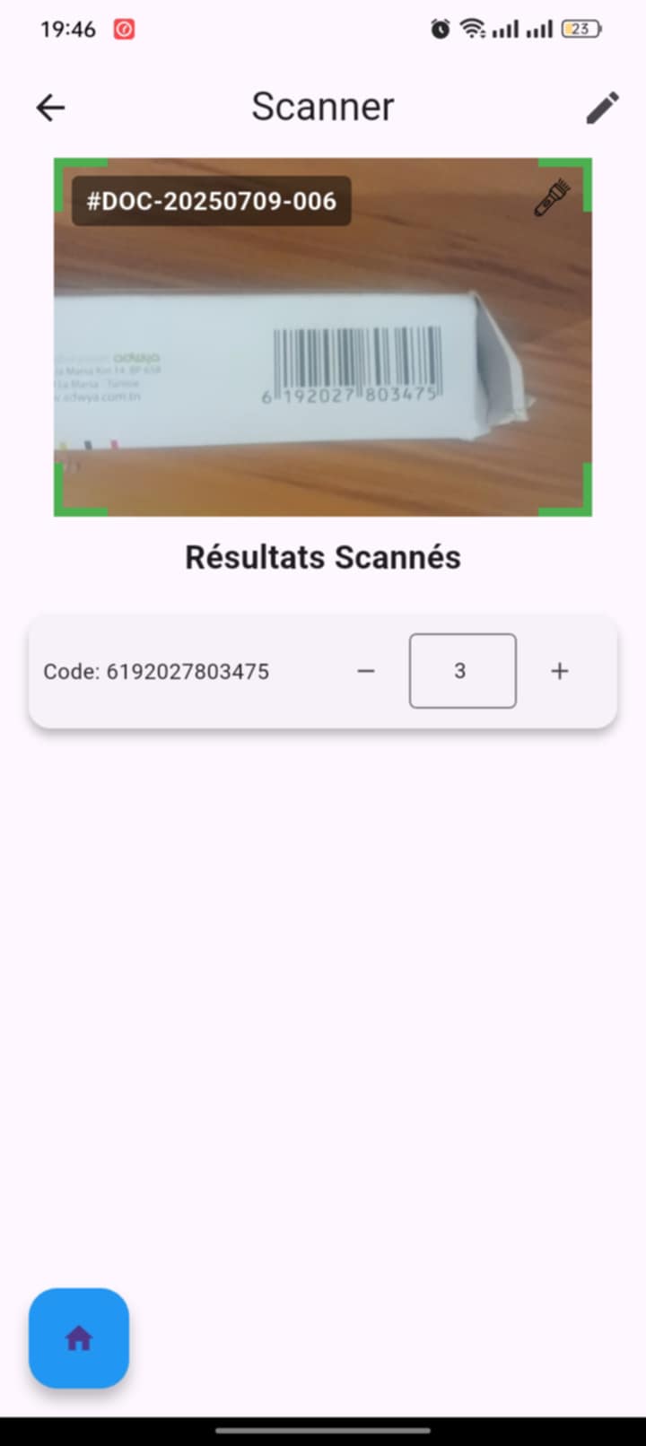 Gestion des quantités WonderTech-Scanner